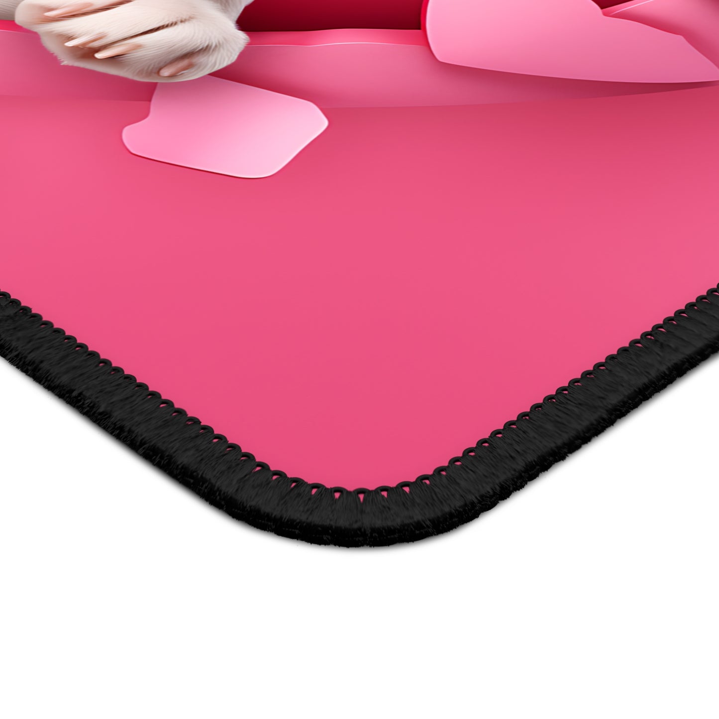 Puppy Love Hearts Mouse Pad