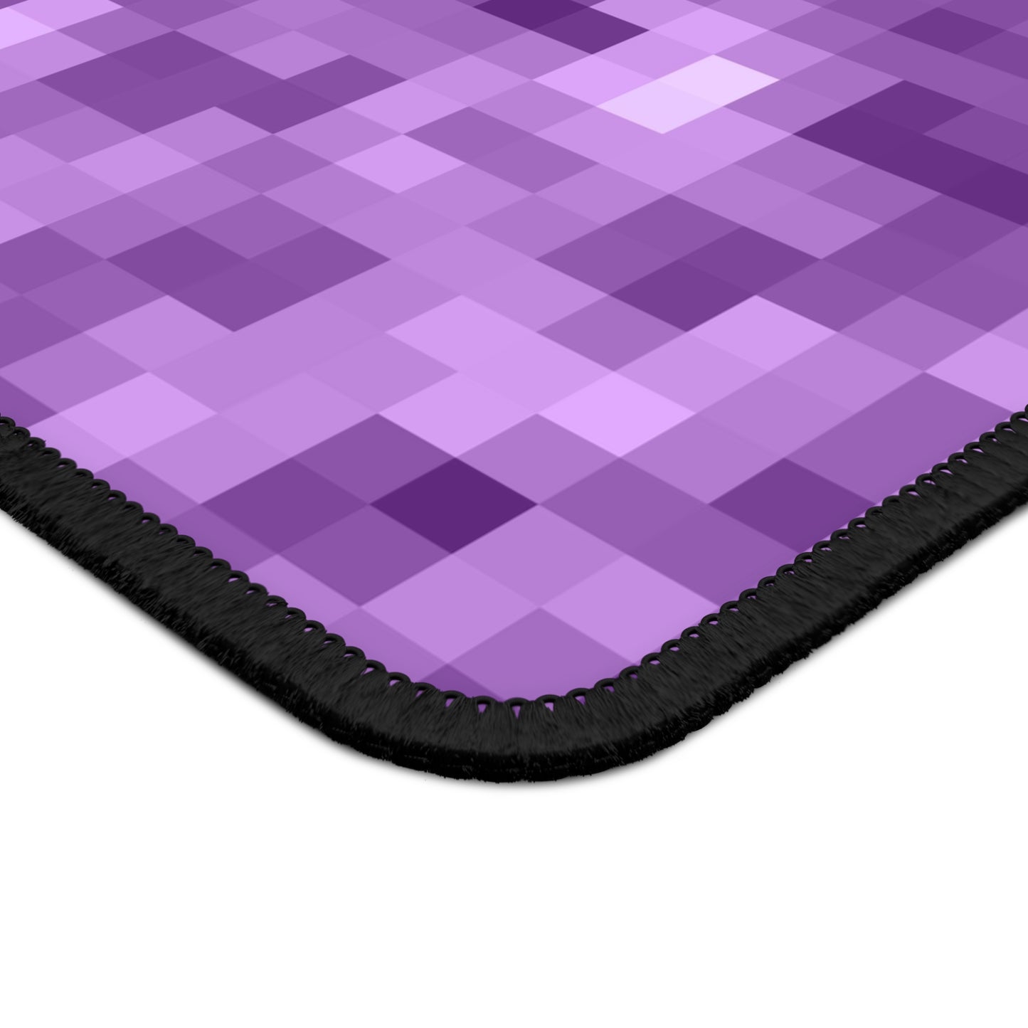 Purple Pixel Camo Mouse Pad