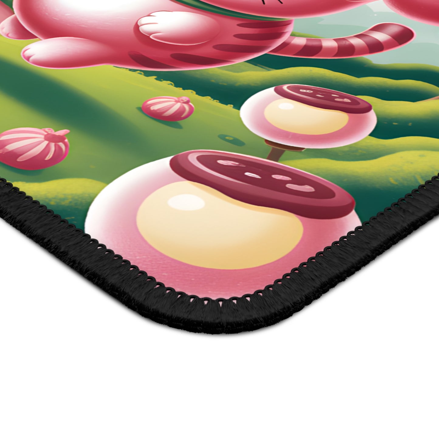 Kitty Blossom Friends Mouse Pad