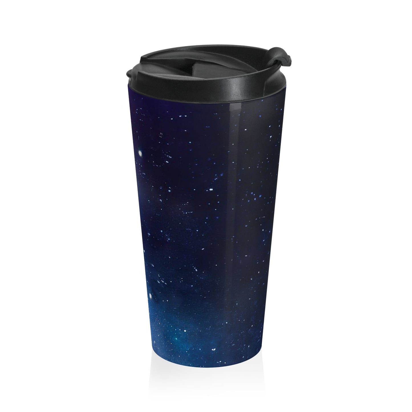 Midnight Galaxy Stainless Steel Travel Mug – 15oz