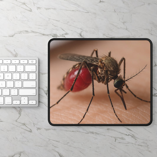 Mosquito Close-Up Mouse Pad