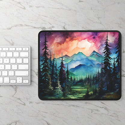 Mystic Mountain Forest Mouse Pad
