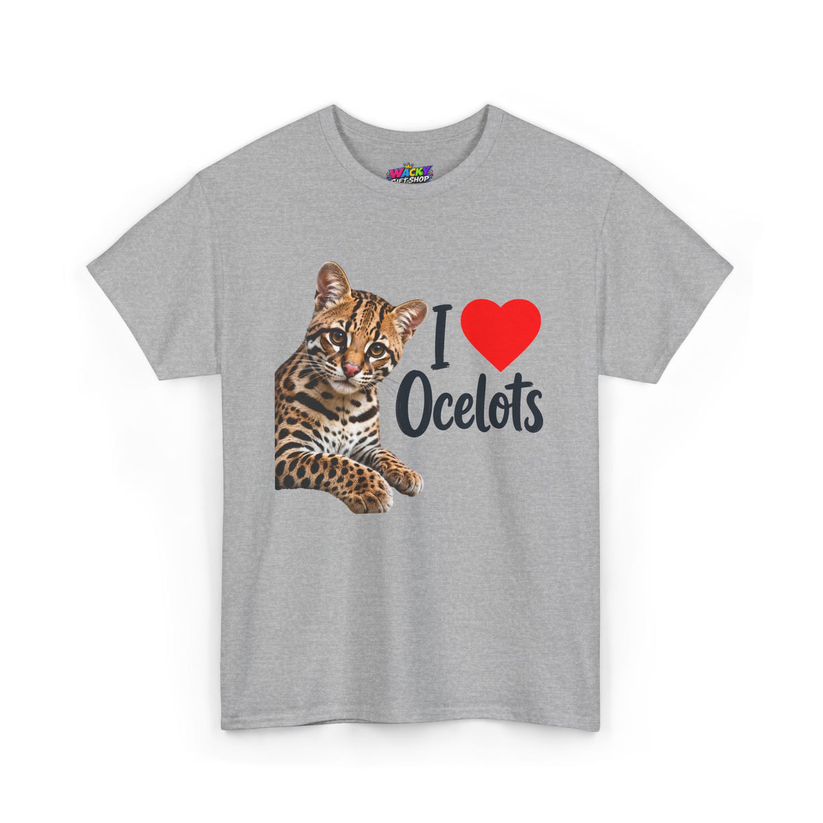 I Love Ocelots T-Shirt