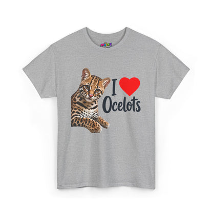 I Love Ocelots T-Shirt