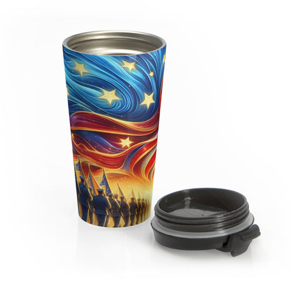 Honor & Freedom Military Tribute Stainless Steel Travel Mug