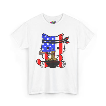 Patriotic Ramen Cat T-Shirt