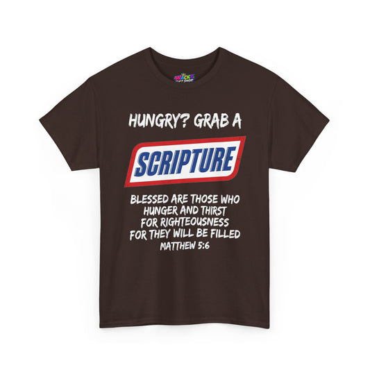 Hungry? Grab a Scripture T-Shirt
