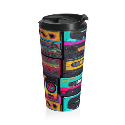 Retro Boombox Travel Mug