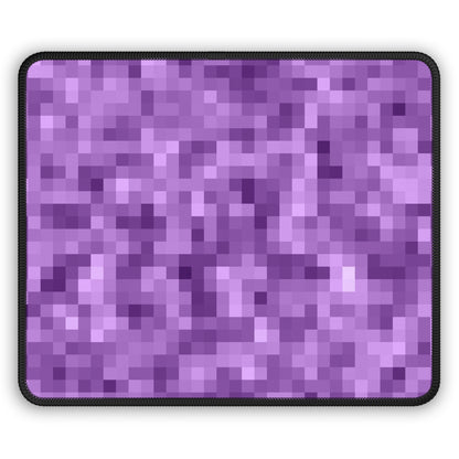 Purple Pixel Mouse Pad