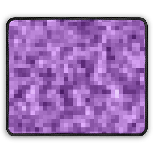Purple Pixel Mouse Pad