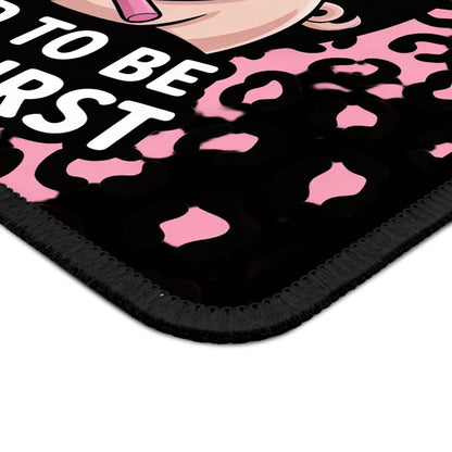 I'll Get Over It Pig Mouse Pad
