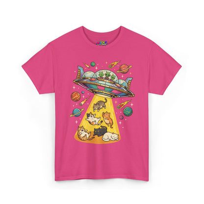 Alien Cat Abduction T-Shirt