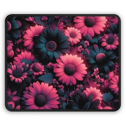 Midnight Bloom Floral Mouse Pad
