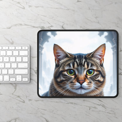 Majestic Tabby Cat Mouse Pad
