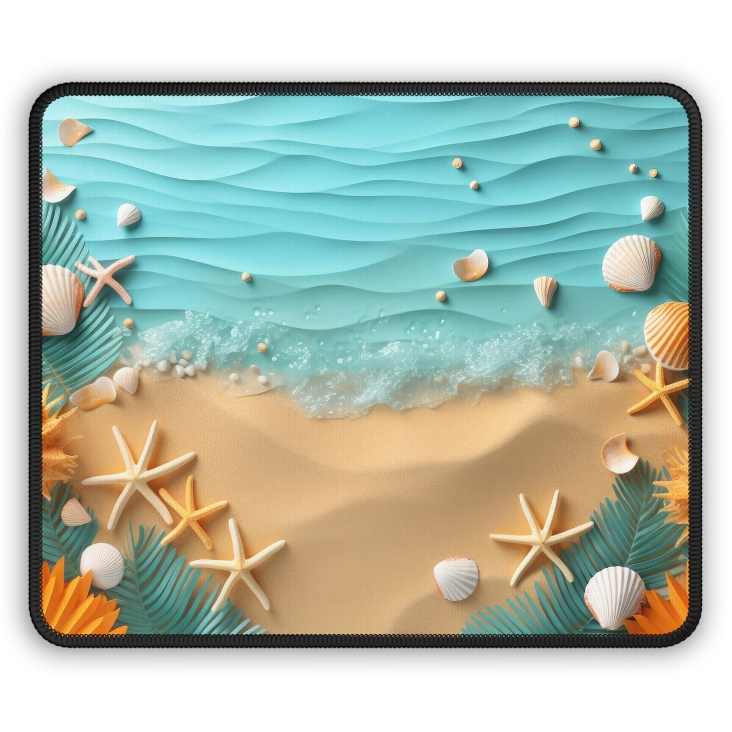Coastal Beach Escape Mouse Pad