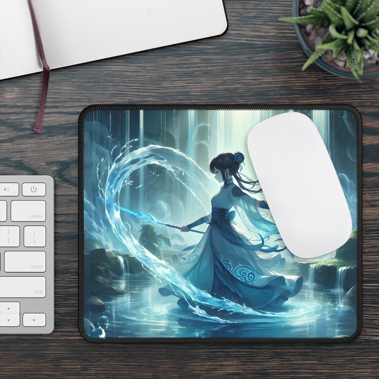 Water Spirit Sorceress Mouse Pad