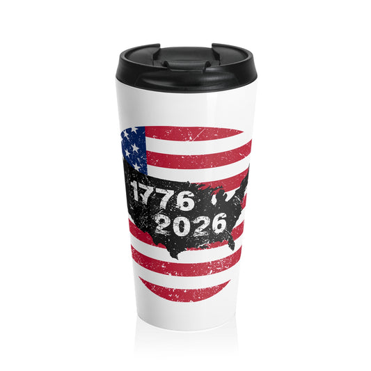 1776–2026 Patriot Travel Mug