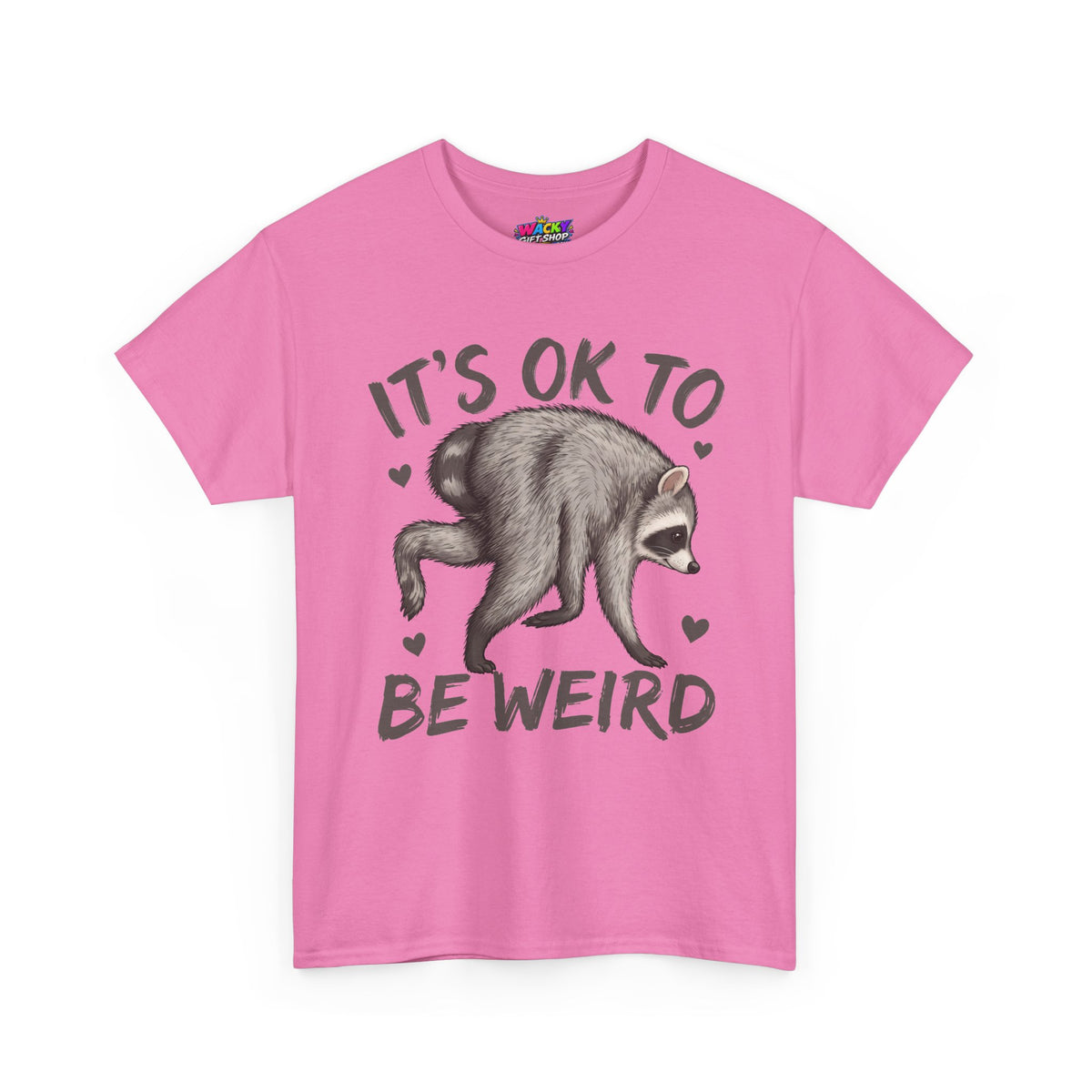 It’s OK to Be Weird Raccoon T-Shirt