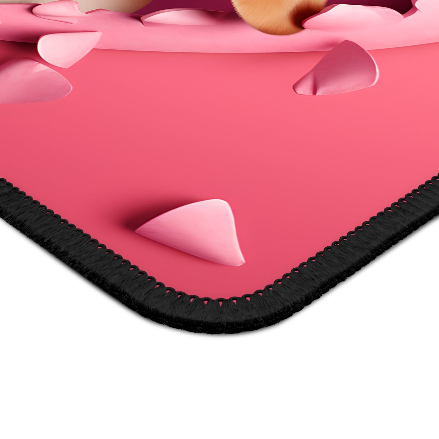Beagle Love Heart Mouse Pad