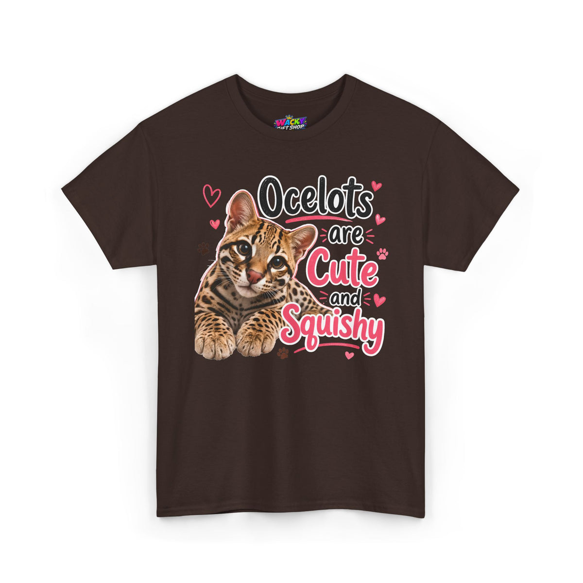 Ocelots Are Cute and Squishy T-Shirt