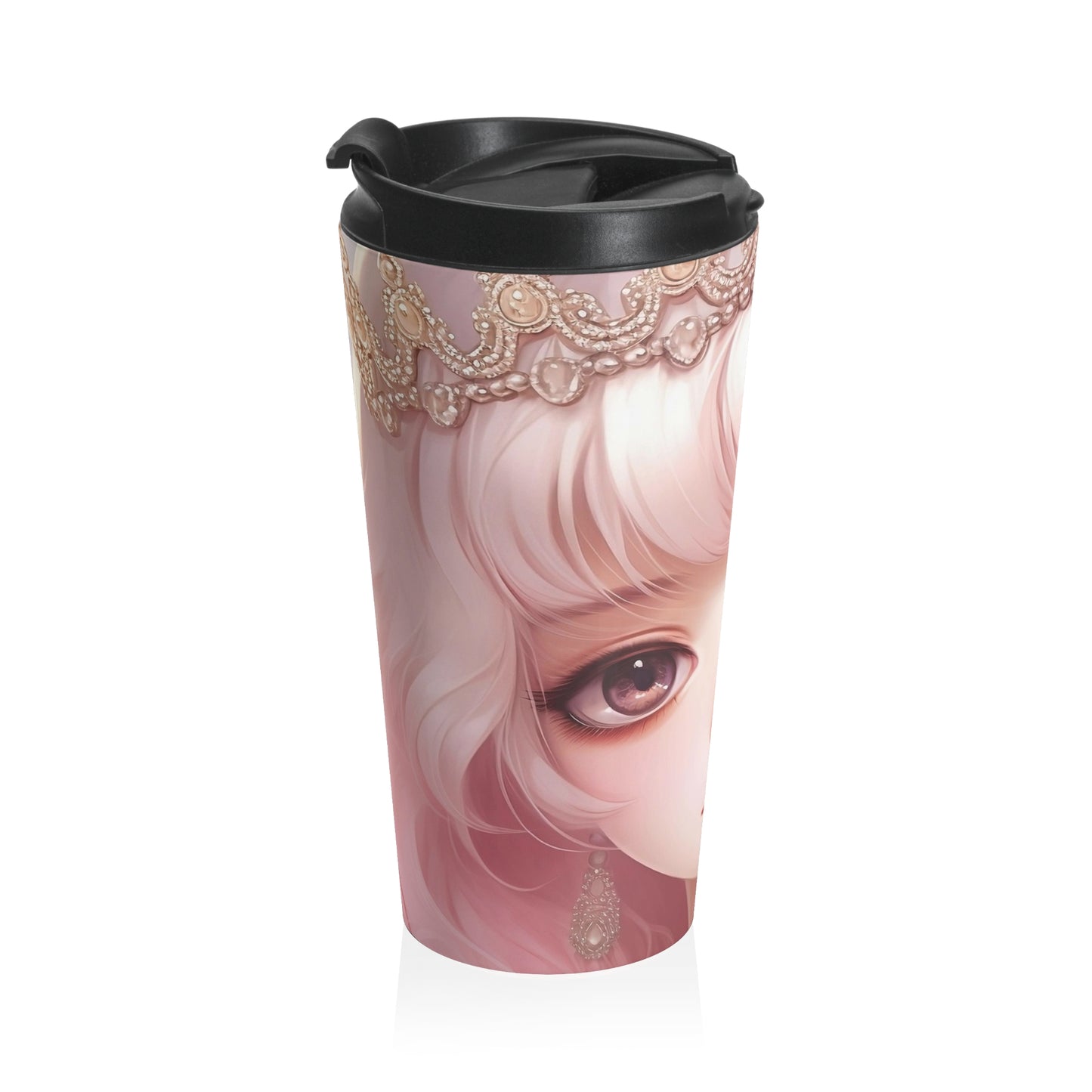 Rose Quartz Muse Travel Mug