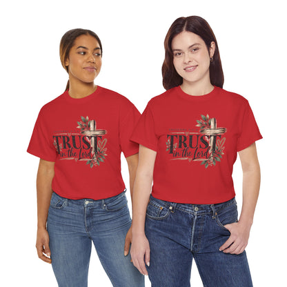 Trust in the Lord Proverbs 3:5-6 Christian T-Shirt