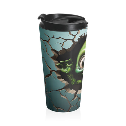 Alien Breakout Stainless Steel Travel Mug