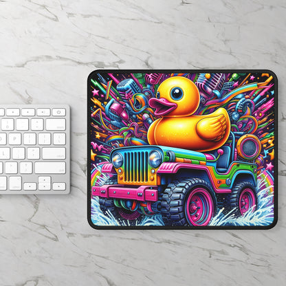 Colorful Rubber Duck Mouse Pad