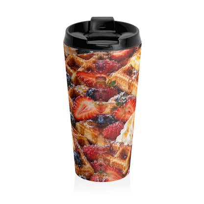 Berry Loaded French Toast Stainless Steel Travel Mug