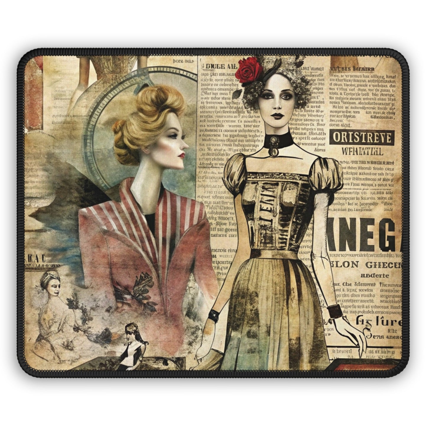 Vintage Fashion Atelier Mouse Pad