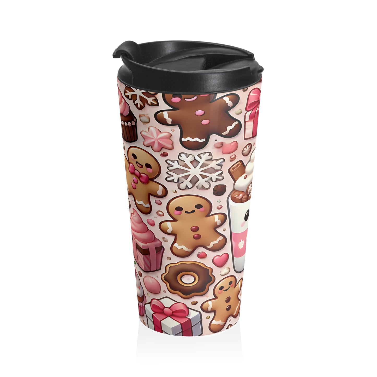 Cute Cocoa Holiday Travel Mug