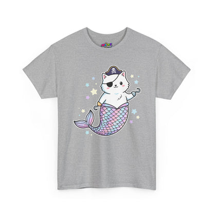 Pirate Mermaid Cat T-Shirt