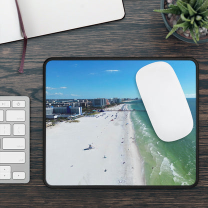 Coastal Florida Paradise Beach Mouse Pad