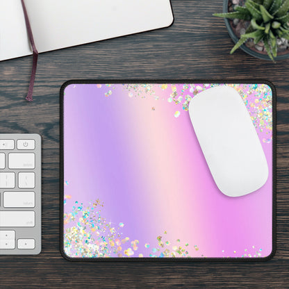 Pastel Glitter Glow Mouse Pad