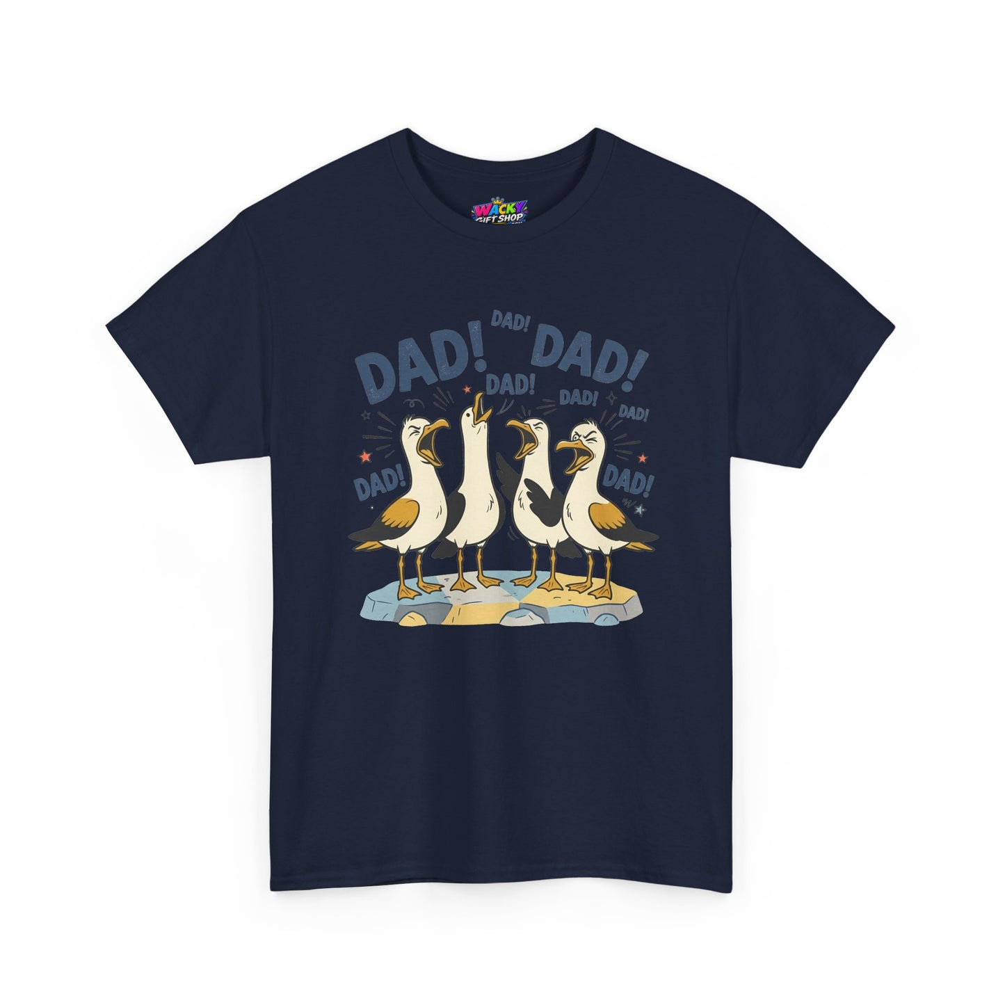 Dad Dad Dad Seagull T-Shirt
