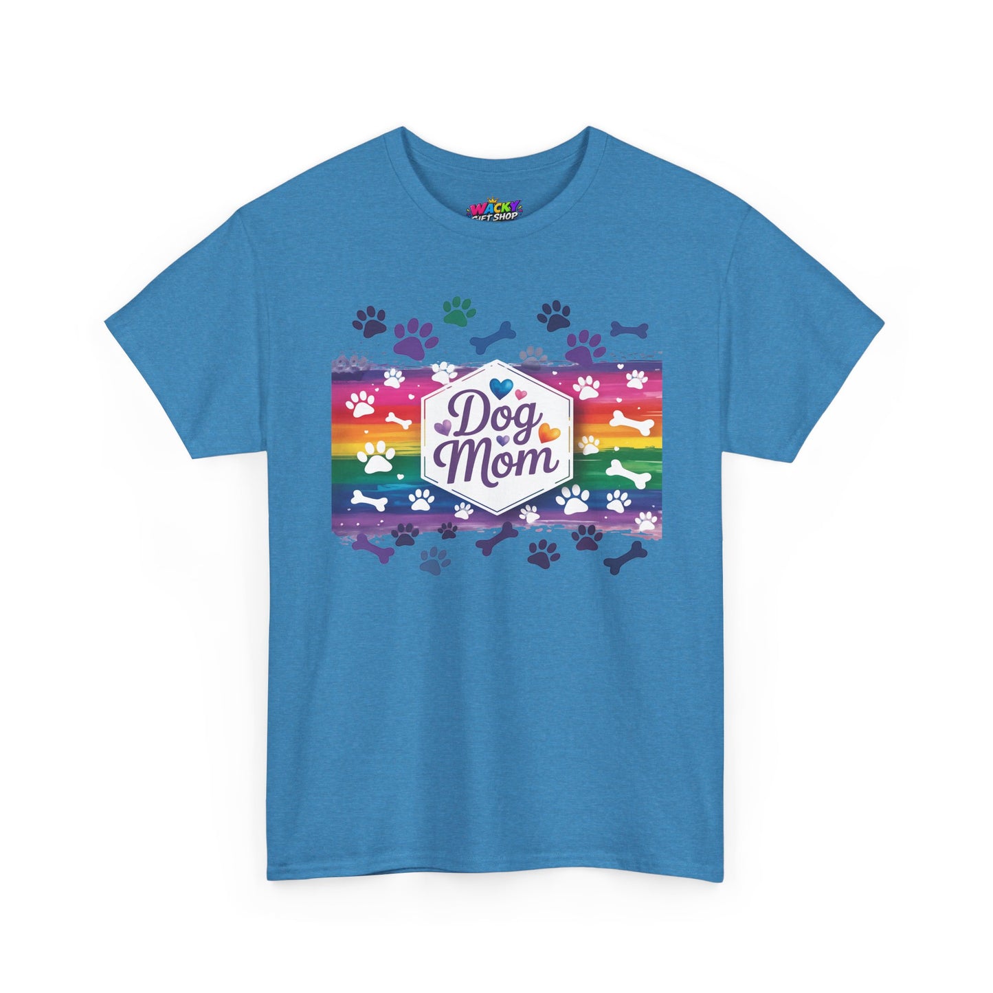 Dog Mom Rainbow T-Shirt