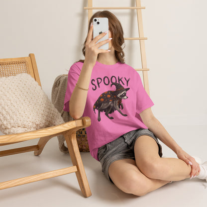 Spooky Raccoon Witch T-Shirt