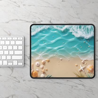 Coastal Beach Escape Mouse Pad