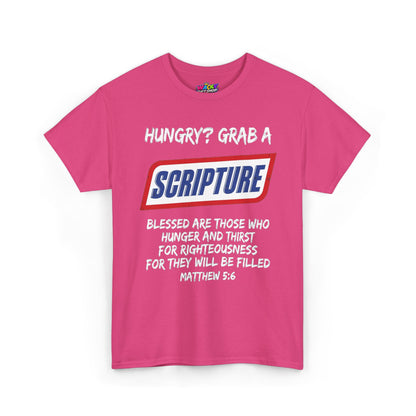Hungry? Grab a Scripture T-Shirt