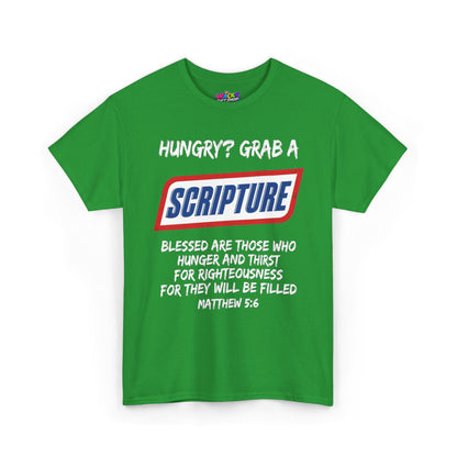 Hungry? Grab a Scripture T-Shirt