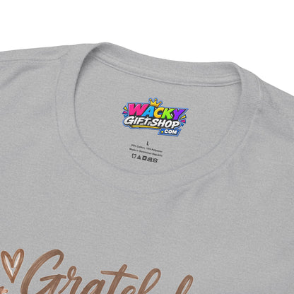 Grateful Thankful Blessed Christian T-Shirt