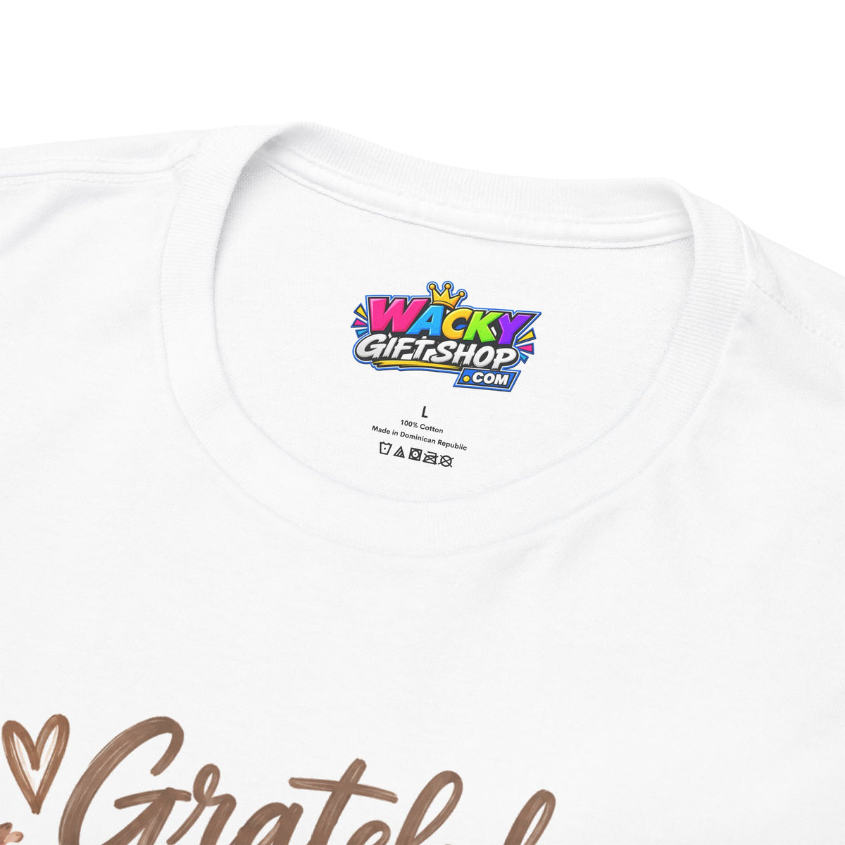 Grateful Thankful Blessed Christian T-Shirt