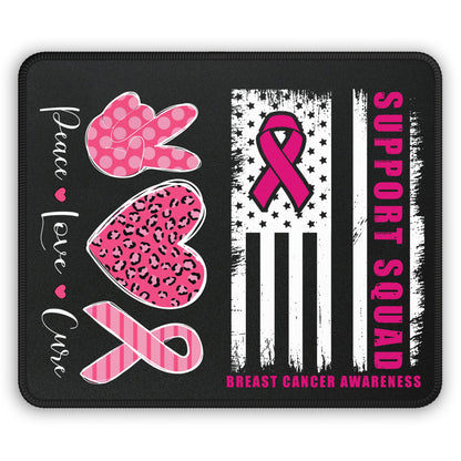 Support Squad Breast Cancer Awareness Mouse Pad