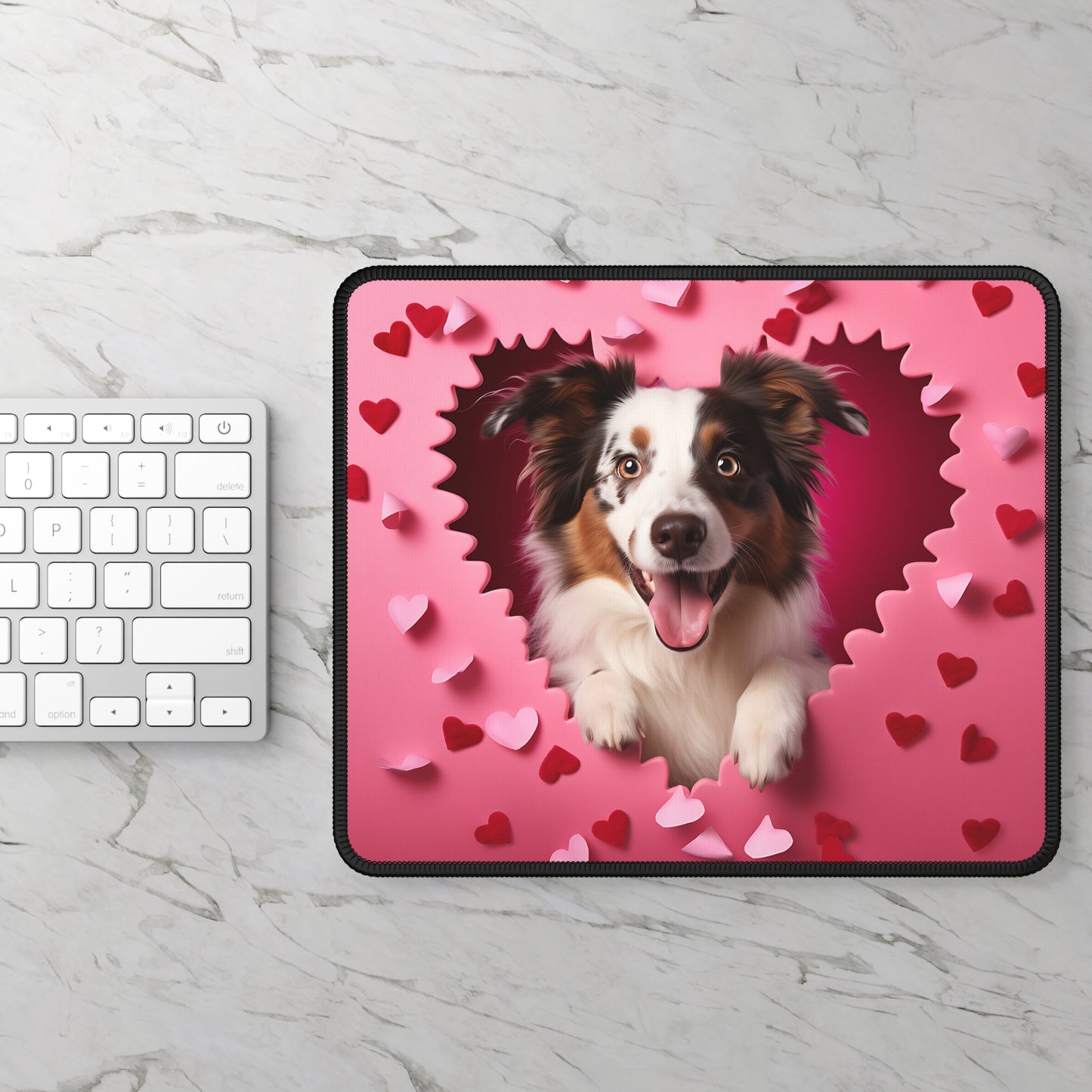 Heartbreaker Pup Mouse Pad