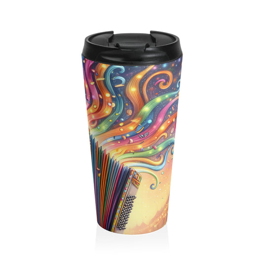 Rainbow Melody Travel Mug