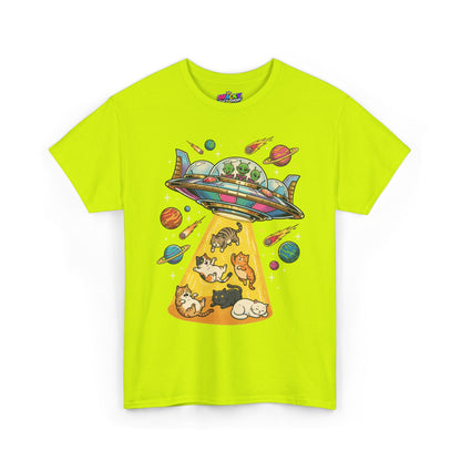 Alien Cat Abduction T-Shirt