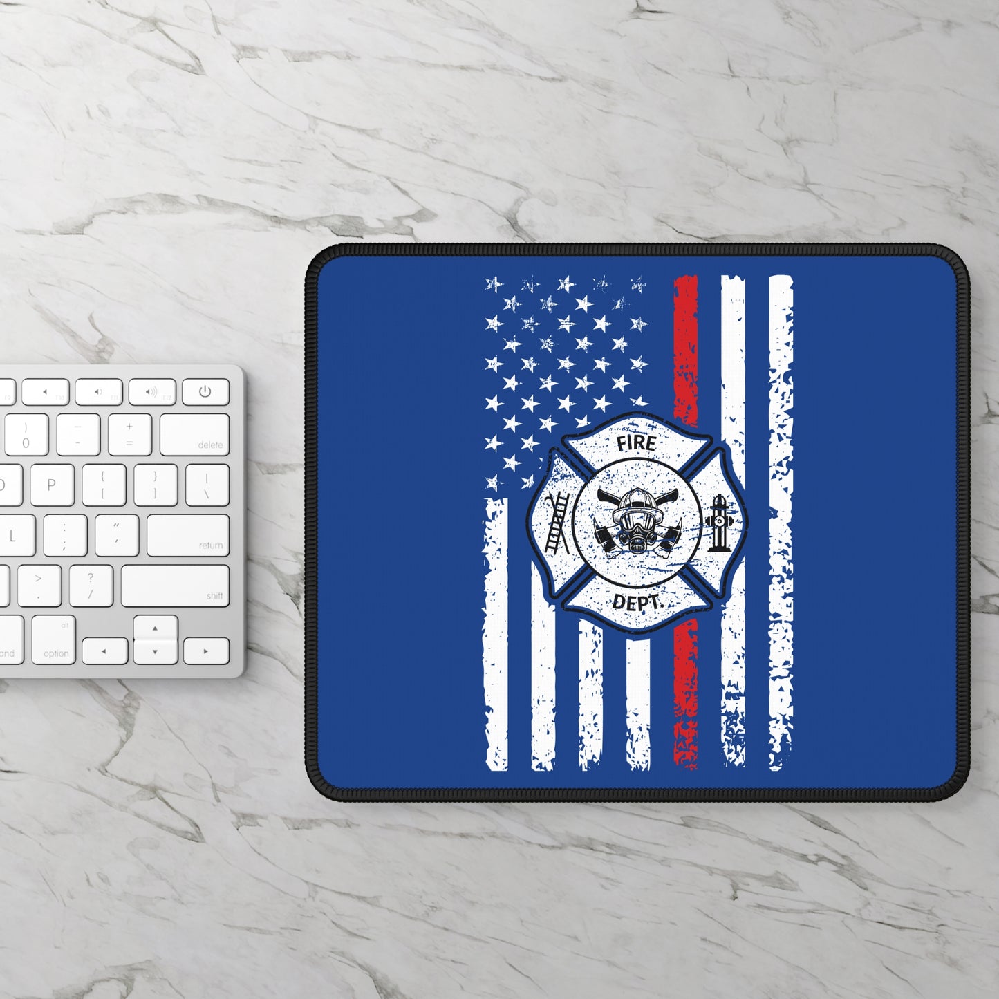 Fire Dept Patriot Mouse Pad