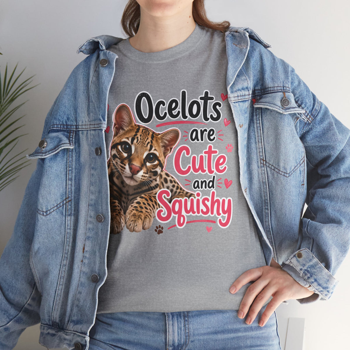 Ocelots Are Cute and Squishy T-Shirt