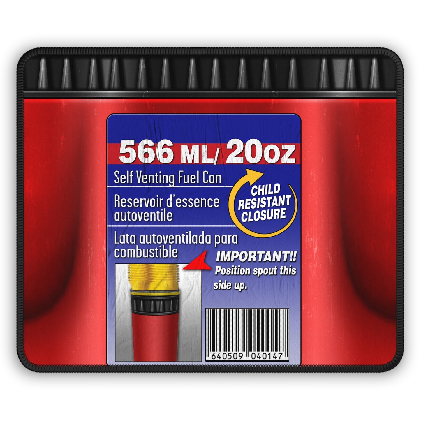 Emergency Fuel Can Mouse Pad