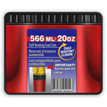 Emergency Fuel Can Mouse Pad